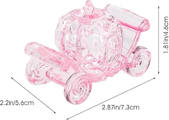 Amazon.co.jp: FOMIYES 2 個クリスタルカボチャ馬車子供アクリル